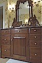 walnut vanity