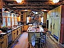 knotty pine kitchen