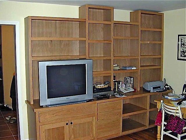 cherry entertainment center